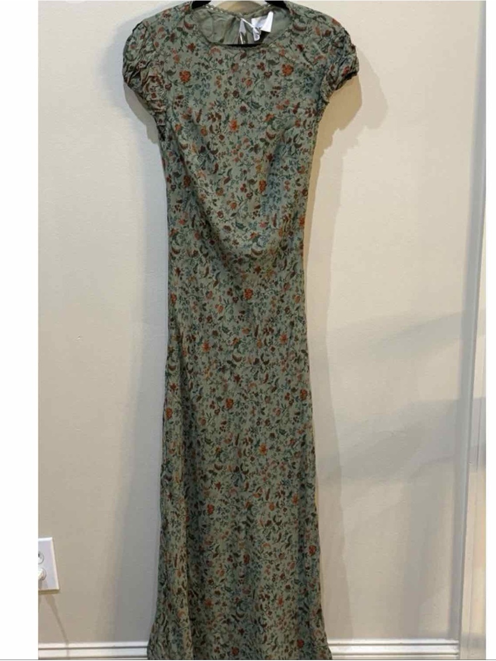NWT Reformation Leana Midi Dress in Ponderosa Size 0 - Picture 9 of 9